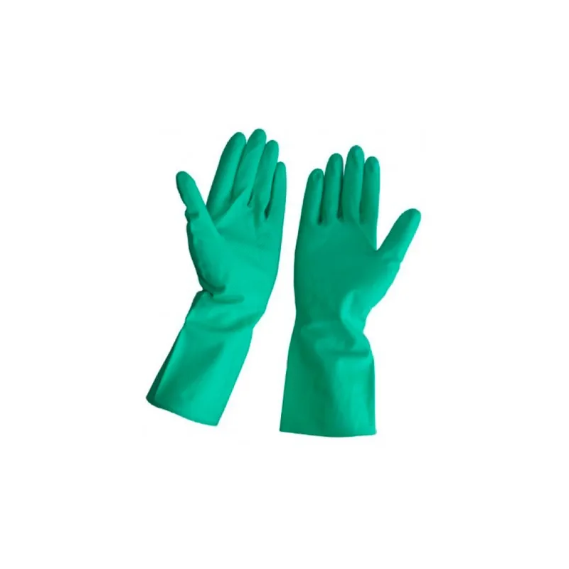 GUANTES NITRILO VERDE