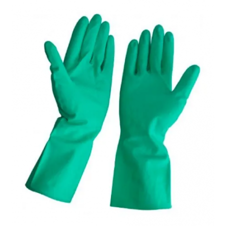 GUANTES NITRILO VERDE