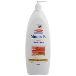 BLOQUEADOR SIMONDS  SPF 50 1000ml  /  Sku  :  PPI-30002000