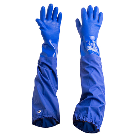GUANTE STEELPRO BLUE  LONG